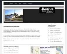 Martinez Bible Chapel Website